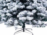 6ft Flocking Tied Light Christmas Tree 83423440