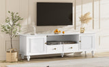 U-Can 70.9'' Modern TV Stand for TVs up to 80 Inches, Entertainment Center with Open Compartment, TV N724P286415K