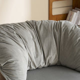 Velvet Accent Chair Barrel Chair with Metal Legs Modern Comfy Armchair Accent Reading Chair for 93829175