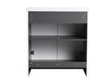 24" Freestanding Bathroom Vanity & 2 Soft-Close Cabinet Doors -Excluding Sink W999P241064