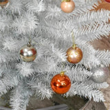 6 foot white Christmas tree with bracket 79075083