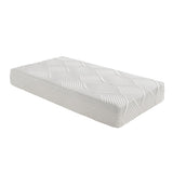 10-inch Twin Size Bed Mattress Gel-Infused Memory Foam Mattress, Firm, White, Mattress in a Box B011P248237