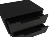 Nightstand with 2 Drawers, Modern Bedside Table with Storage, Bedroom End Table for Home B097132918
