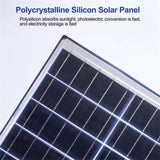 Outdoor Commercial LED Solar Street Light IP67 Dusk-to-Dawn Road Lamp 98608039