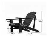 Porch Adirondack Chair,Outdoor Adirondack Chair,Wooden Adirondack Chair T3971P511623