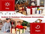 Christmas LED Gift Decor - 3 Stackable Boxes, Sturdy Waterproof Design, Fireplace/Tree/Porch Display 70434857