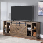 ZUN Bridgevine Home Farmhouse 85 inch TV Stand Console for TVs up to 95 inches, No Assembly Required, B108P160161