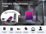 Hardshell Luggage Sets 3 Piece Gradient Color Expandable Suitcase with Spinner Wheels and TSA Lock 54223471