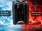 4.4 Gallon 3Layer Insulated Beverage Dispenser, Hot & Cold Drink Server with DripProof Faucet, 98535230