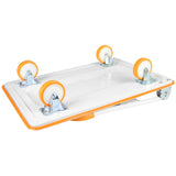 Foldable Push Cart Dolly - 660 Lb. Capacity Heavy Duty Moving Platform Hand Truck - Folding & W1239126283
