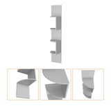 Rosebud Corner Floating Shelf Modern Full-Wall 4-Shelf Unit B128P176175