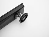 24 Inch Linear Shower Drain with Removable Square Patterned Grate, 304 Stainless Steel with Hair 49223719
