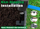 20 Pack Cobbled Stone Look Garden Edging, Flexible Interlocking PVC Landscape Edging, 16 FT No Dig 28864555