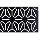 Outdoor & Indoor Privacy Metal Privacy 76" H48" W, Freestanding Decorative Privacy W465P193277