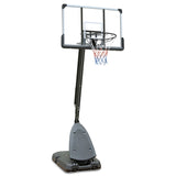 ZUN Use for Outdoor Height Adjustable 7.5 to 10ft Basketball Hoop 44 Inch Backboard Portable Basketball 29281952