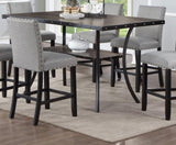 Dining Room Furniture Natural Wooden Rectangular Dining Table 1pc Counter Height Dining Table Only B011P160054