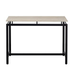 ZUN TREXM 5-Piece Compact Bar Table Set with Table and Stools - Modern Industrial Design, Space-Saving N715P173160A