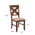 ZUN Karven Solid Wood Dining Chairs , Set of 2 T2574P164581