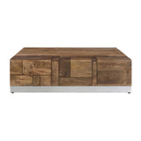 Luxvil Premium Solid Wood Coffee with Storage B024P156852