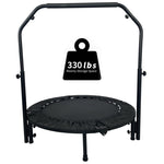 ZUN 40 Inch Mini Exercise Trampoline for Adults or Kids W1364123935