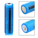 100pcs 18650 Lithium Batteries 3.7V Li-ion Rechargeable Battery For Torch Headlight 62765975