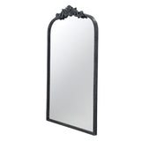 24" x 36" Classic Design Mirror with and Baroque Inspired Frame for Bathroom, Entryway Console Lean W2078123591
