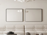 Wall Mirror 36x36 Inch Square Mirror Metal Framed Mirror Square Vanity Mirror Dressing Mirror, for W1435P241579