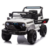 ZUN 12V Kids Ride On Electric Truck Car W/Parents Control,2WD,Four-wheel suspension,Early education W1578P187457