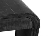 Unique Retro Silhouette Console Table with Open Style, Two Top Drawers for Entrance, Dinning Room, 00491341
