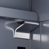 Metal garage cabinet with door, wall-mounted storage cabinet, floating tool cabinet for basements, 00468114