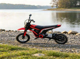 Red 12" Kids Electric Dirt Bike 24V 350W Motor, Up to 15 MPH Powerful Speed Ride-On Toy for Young 97574520