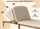 Outdoor Chaise Lounge Patio Chaise Outdoor Reclining Chair Pool Lounge Chair with N719P445623D