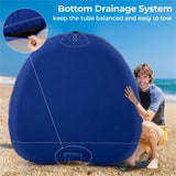 Inflatable Towable Tube for Boating with Drainage 32441709