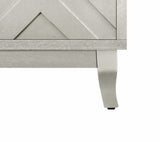 Stronger Vintage Style Buffet Cabinet, Lacquered Accent Storage 4 Door Wooden Cabinets,Thickened W1445P195977