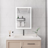 Bathroom Medicine with Lights, 2820 Inch LED Medicine with Mirror, Lighted Medicine W1738100839