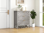 ZUN 3 Drawer Storage Cabinet,3 Drawer Modern Dresser, Chest of Drawers Farmhouse for Entryway,Living W2232P156728