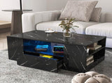 Modern Coffee Tables for Living Room, LED Coffee Table, Storage Coffee Table, Small Coffee Table, W331P264716