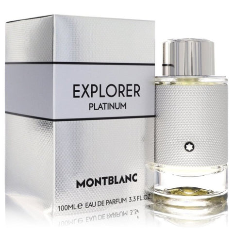 Montblanc Explorer Platinum by Mont Blanc Eau De Parfum Spray 3.4 oz for Men FX-564448