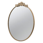 ZUN 36" x 39" Round Gold Mirror, Wall Mounted Mirror with Metal Frame for Bathroom Living Room W2078124102