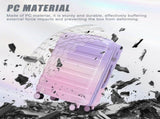 20"/24"/28" 3 pcs/set in PC Spinner Wheel Luggage, Carry on Suitcase, With Gradient Color and W2787P353558
