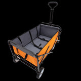 Collapsible Foldable Wagon with strapping system Beach Wagon Utility Utility Wagon Grocery W2932P210083