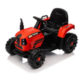 Ride on Tractor with Trailer,24V 400W Powered Electric Tractor Toy w/Remote Control,electric car for W1578P194696