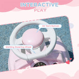 Pink toddler ride-on toy with Horn 48697174
