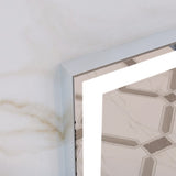 32x40 inch LED Bathroom Vanity Mirror Wall Mounted Adjustable White/Warm/Natural Lights Anti-Fog W708P176758