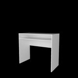 Estill Desk in melamine with storage B128P227641