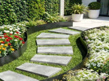 6-Pack Steel Landscape Edging 40 x 6 Inch, Rust-Resistant Bendable Metal Garden Border, Heavy Duty 36647393