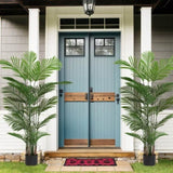 Nordic wind simulation 18 loose tail sunflower plant green pot living room home decorator iron W2945P278424