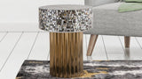 ET 1207-16 End Table Finished With Mother Of Pearl Top B009140759