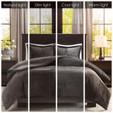 King/Cal King Plush Down Alternative Comforter Set B03595065