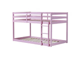 Solid Wooden , Solid Rubber Wooden Twin over Twin Loft Bed with Ladder ,Upper and Bottom Bed W504P208048